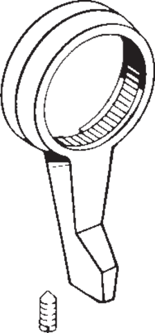 HA Hebel HANSA 59906138 Weiss HA Hebel HANSA 59906138 Weiss