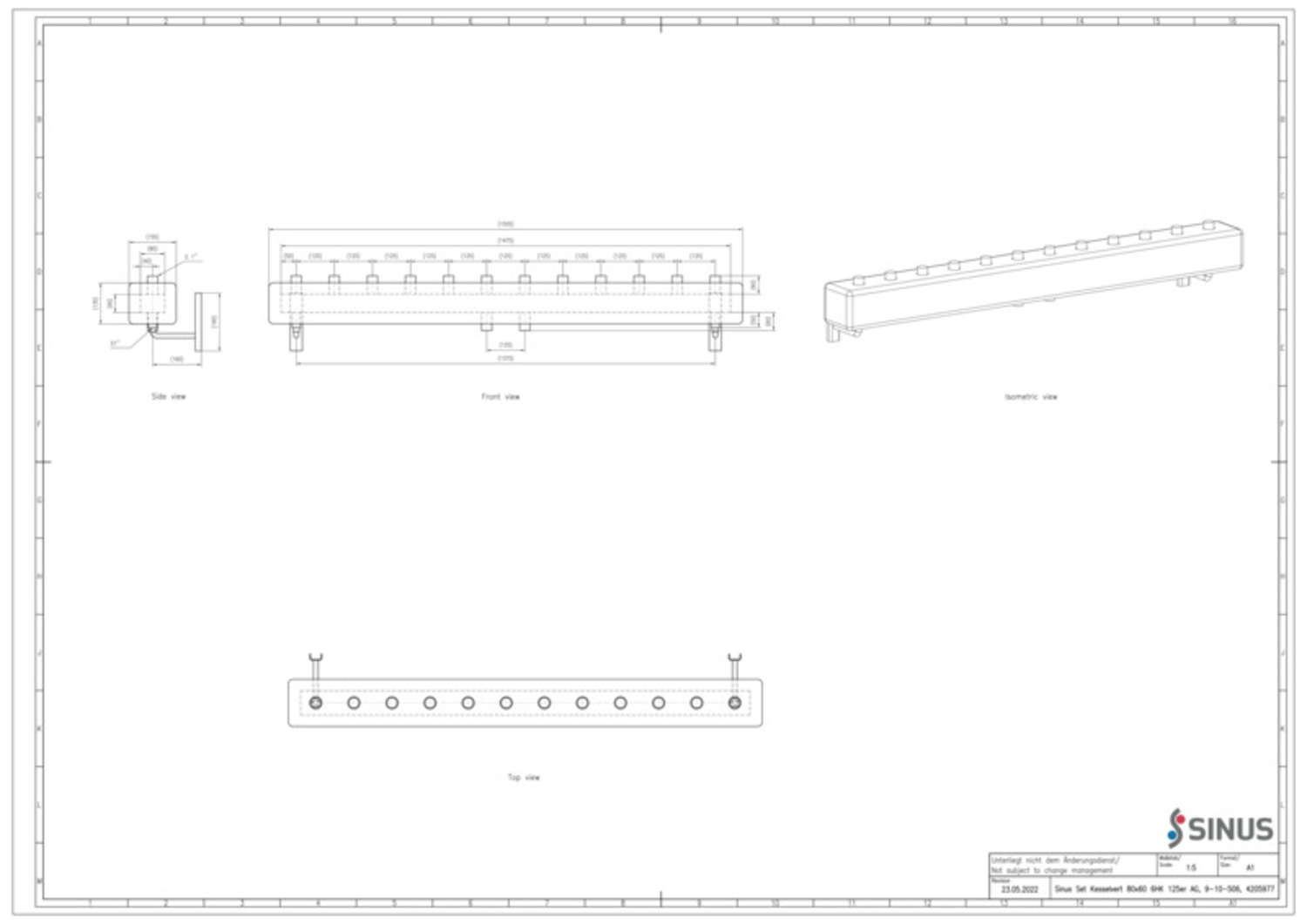 Reflex SINUS-Set-Kleinverteiler 80/60 6
