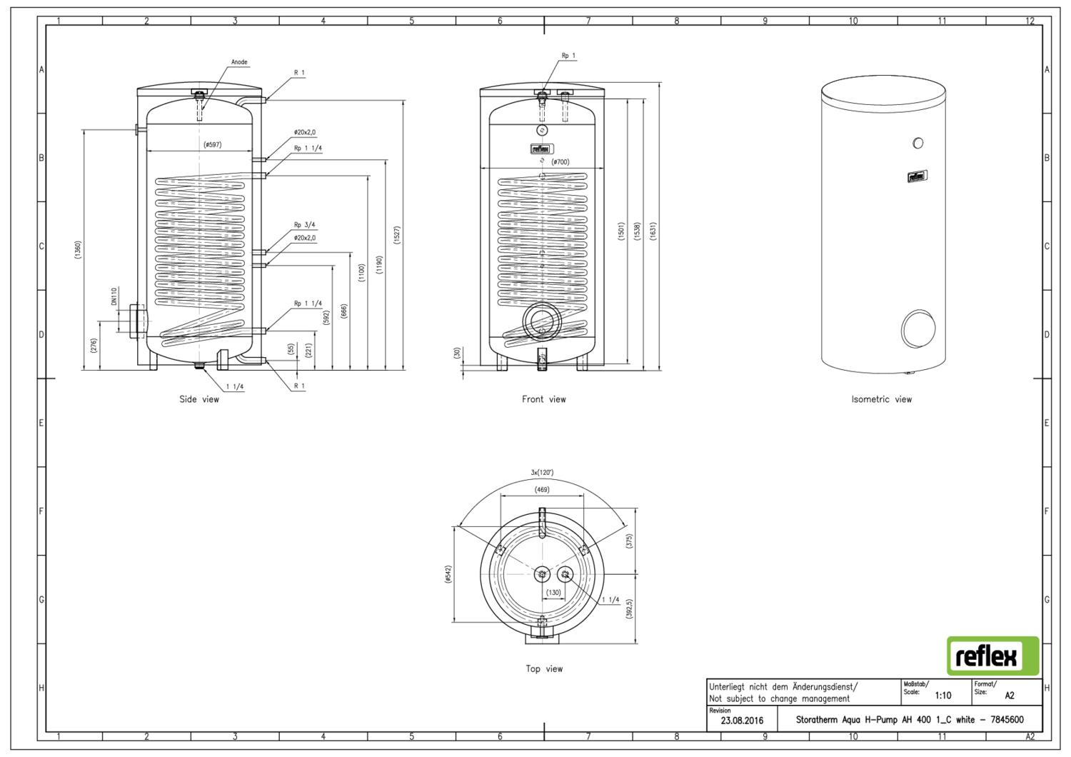 Reflex Wärmepumpenspeicher Storatherm