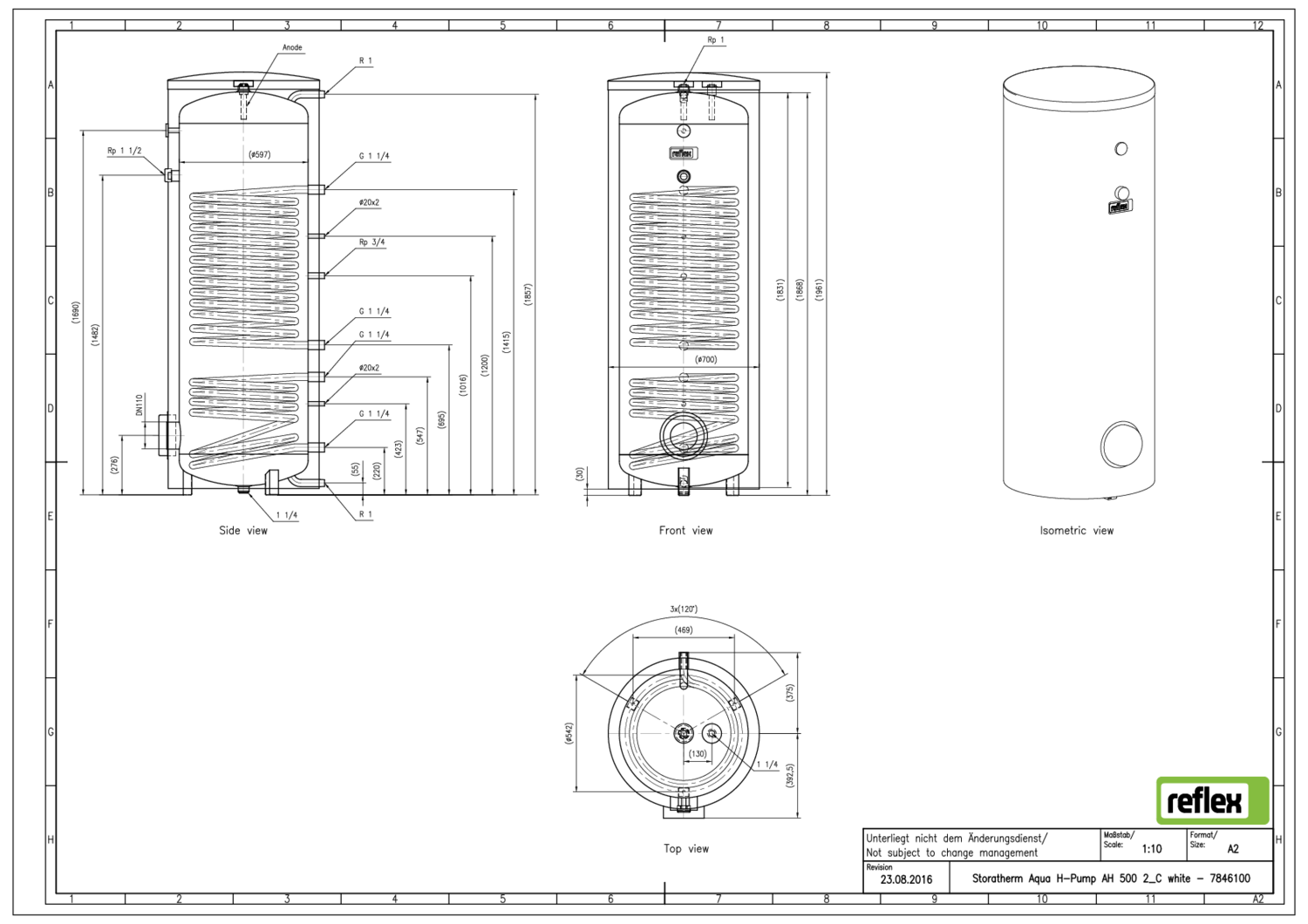 Reflex Wärmepumpenspeicher Storatherm