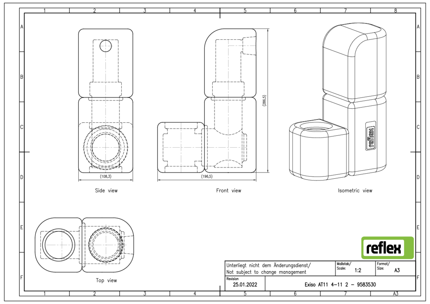 Reflex Wärmedämmung Exiso AT/DT 1 1/4 - Reflex Wärmedämmung Exiso AT/DT 1 1/4 -