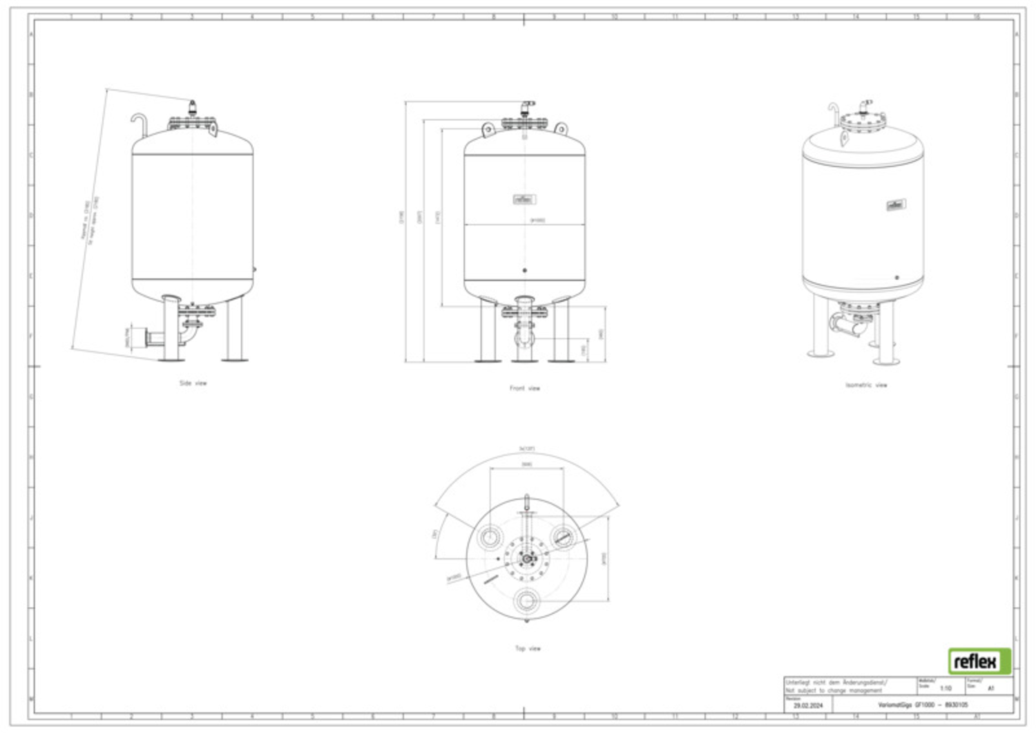 Reflex Pumpendruckhaltung Variomat Giga Reflex Pumpendruckhaltung Variomat Giga