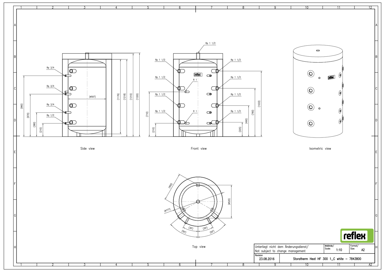 Reflex Pufferspeicher Storatherm Heat HF Reflex Pufferspeicher Storatherm Heat HF