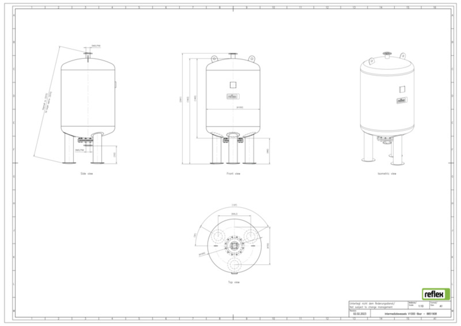 Reflex Vorschaltgefäß Reflex V 1000, Reflex Vorschaltgefäß Reflex V 1000,