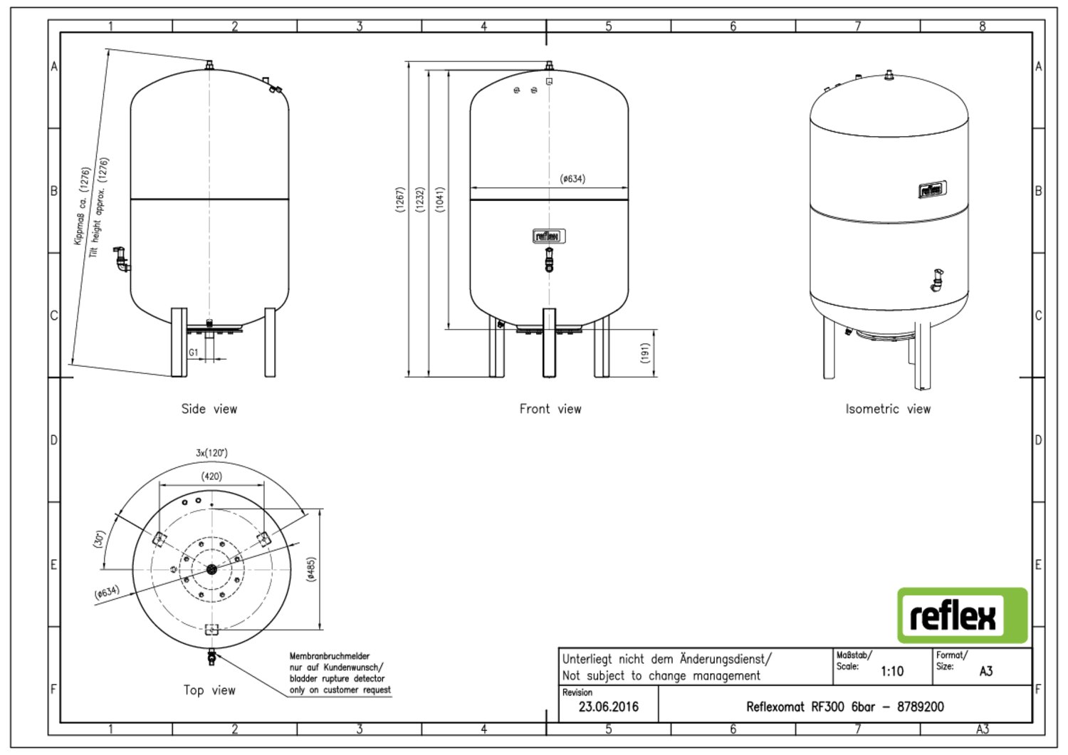 Reflex Kompressordruckhaltung Reflexomat Reflex Kompressordruckhaltung Reflexomat