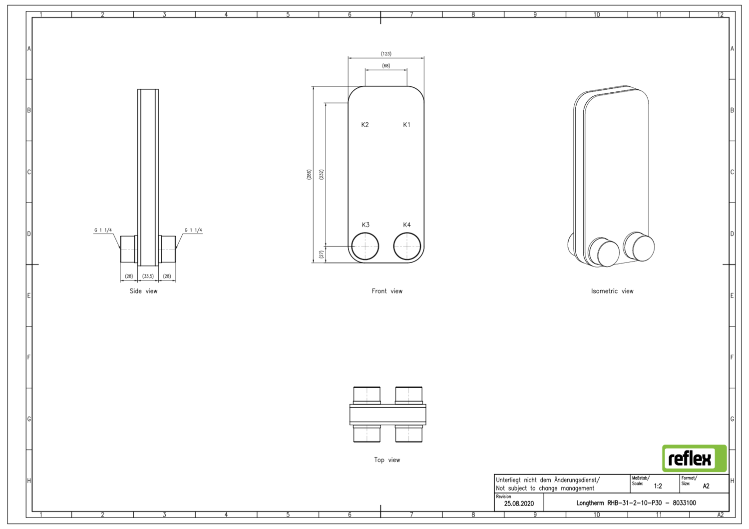 Reflex Plattenwärmetauscher Longtherm Reflex Plattenwärmetauscher Longtherm