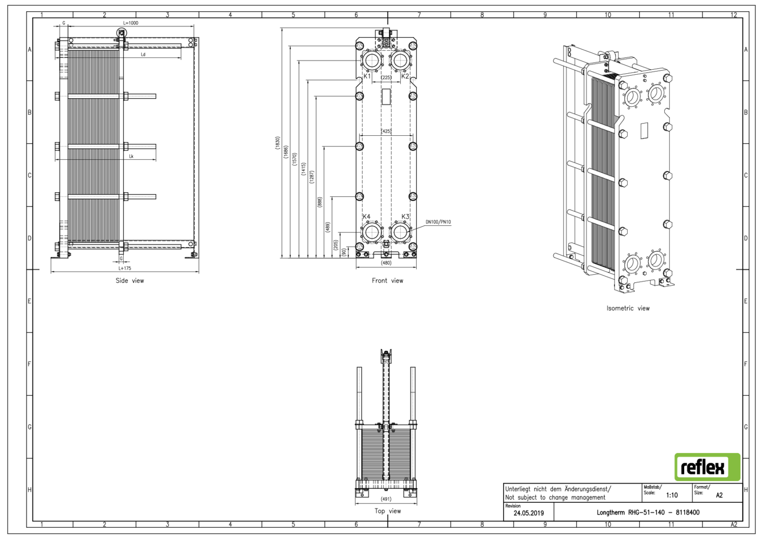 Reflex Plattenwärmetauscher Longtherm Reflex Plattenwärmetauscher Longtherm