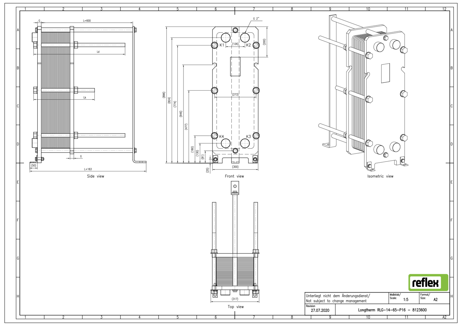 Reflex Plattenwärmetauscher Longtherm Reflex Plattenwärmetauscher Longtherm