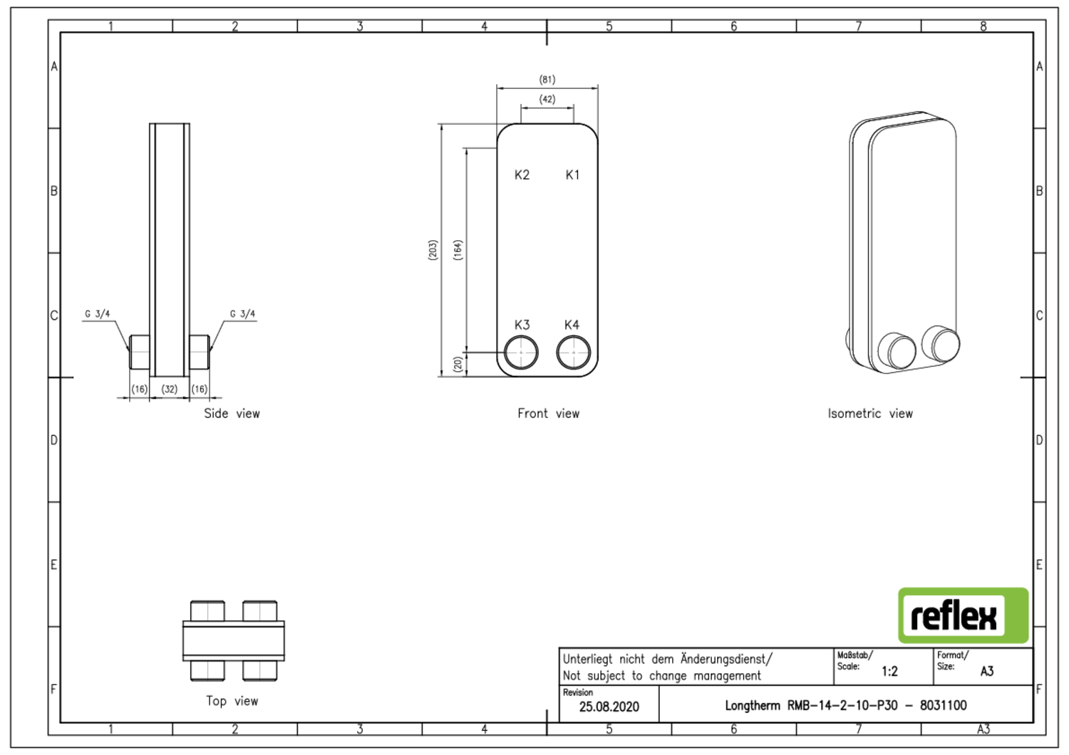 Reflex Plattenwärmetauscher Longtherm Reflex Plattenwärmetauscher Longtherm