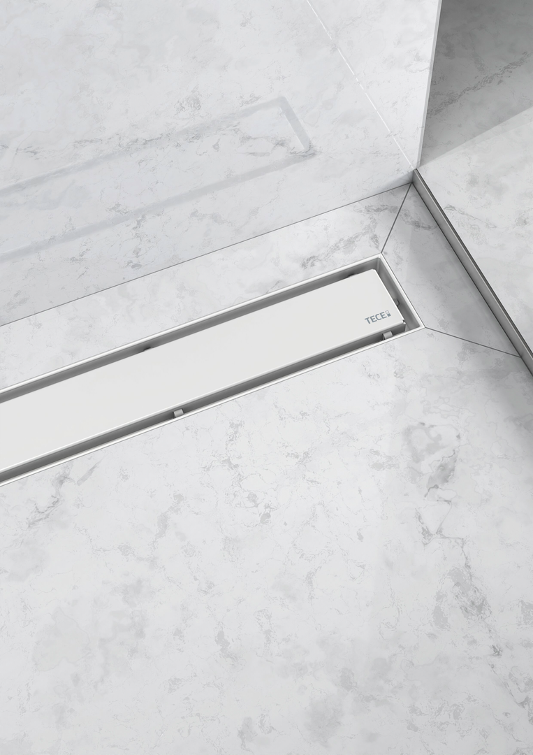 TECEdrainline Duschrinne, weiß matt TECEdrainline Duschrinne, weiß matt