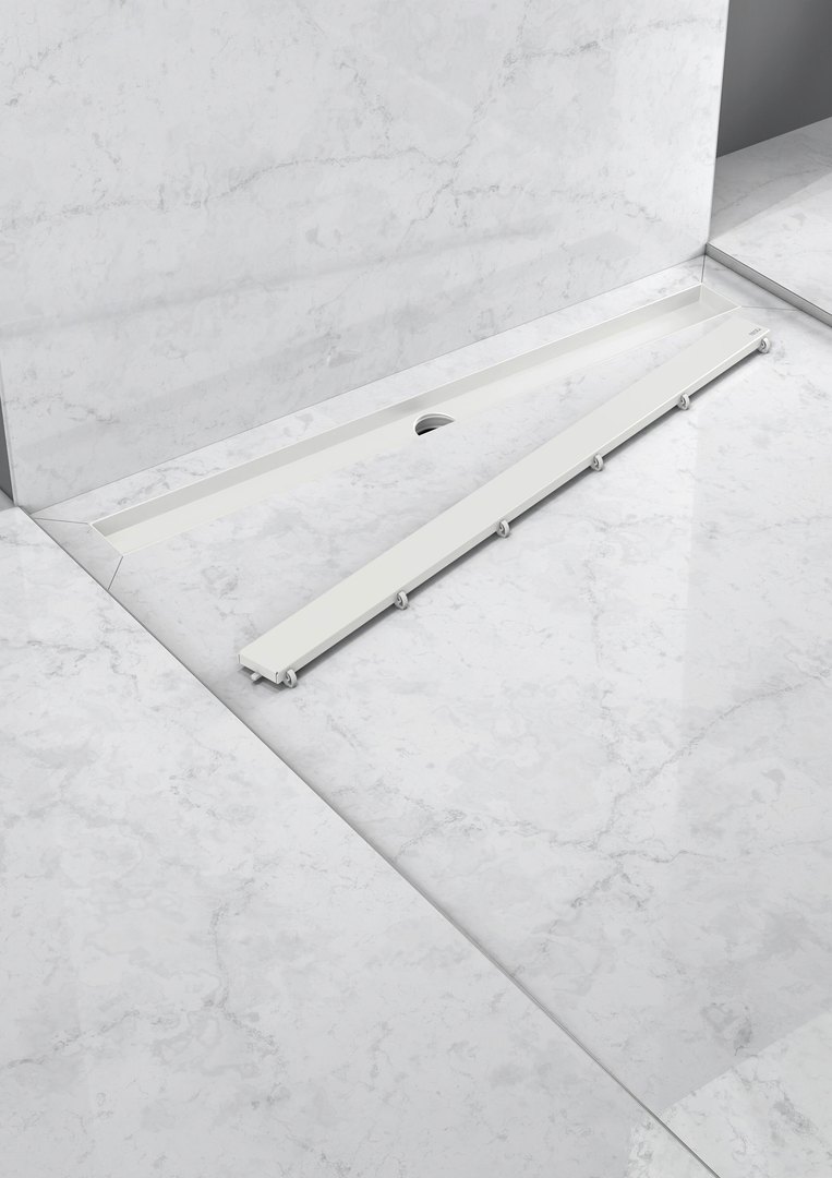 TECEdrainline Duschrinne, weiß matt TECEdrainline Duschrinne, weiß matt