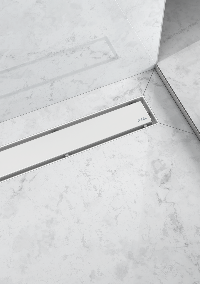 TECEdrainline Duschrinne, weiß matt TECEdrainline Duschrinne, weiß matt