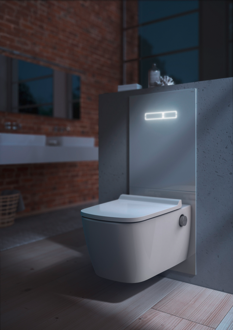 TECElux WC-Glasplatte