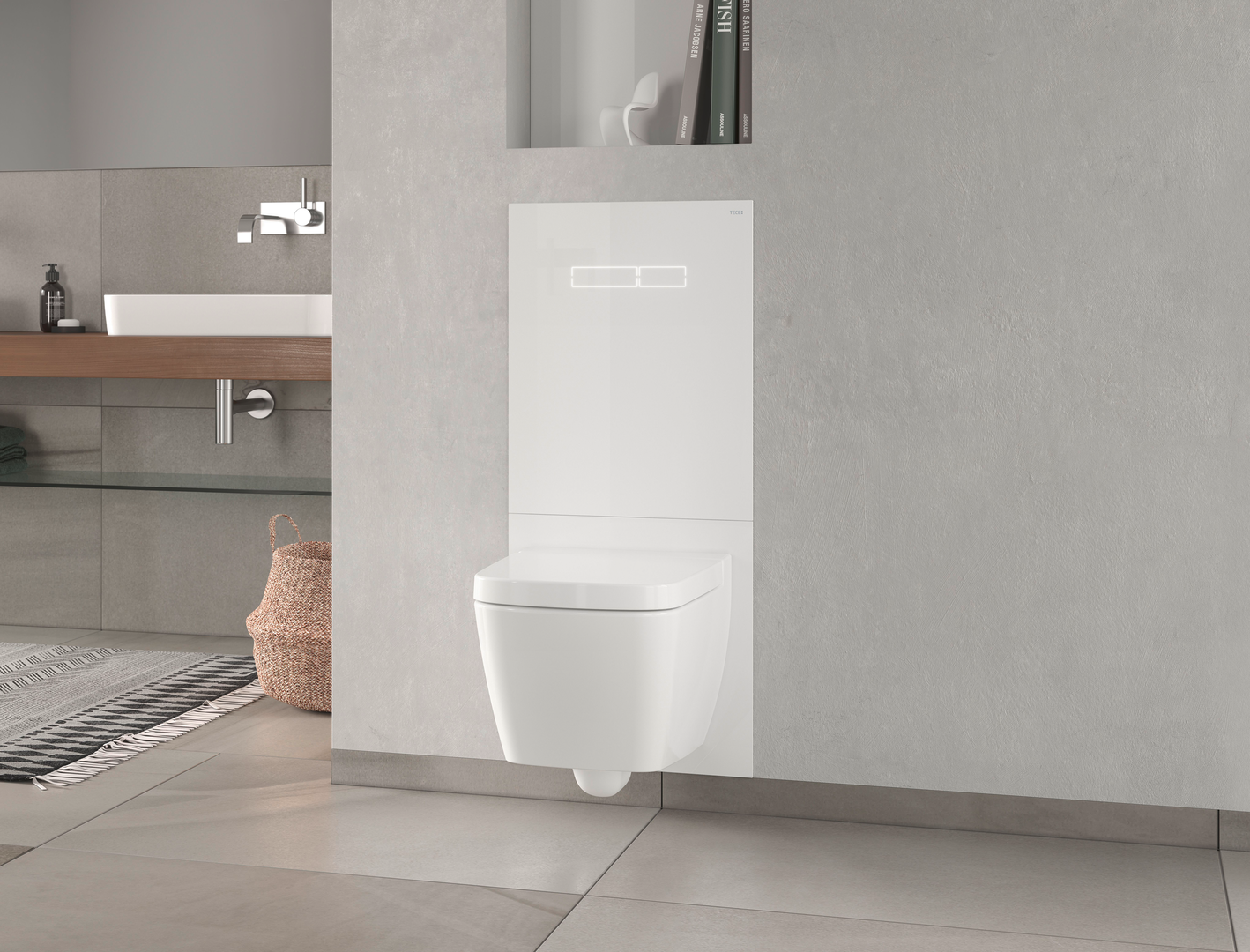 TECElux WC-Glasplatte