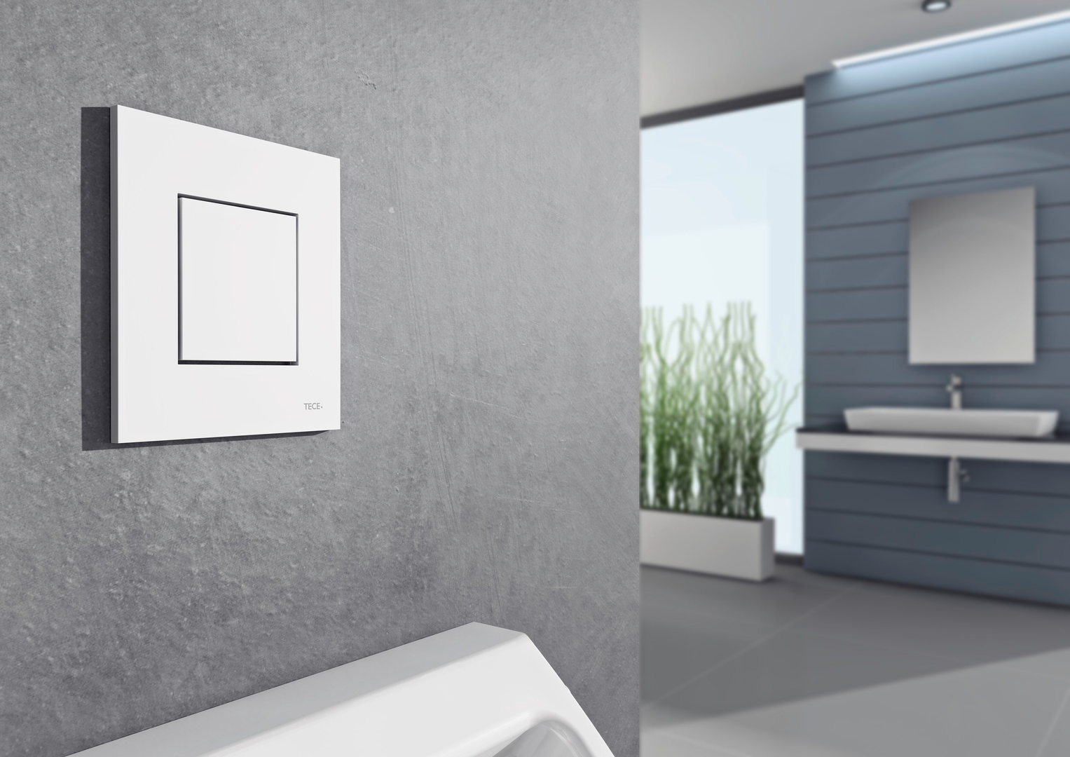 TECEnow Urinal-Betätigung Weiß