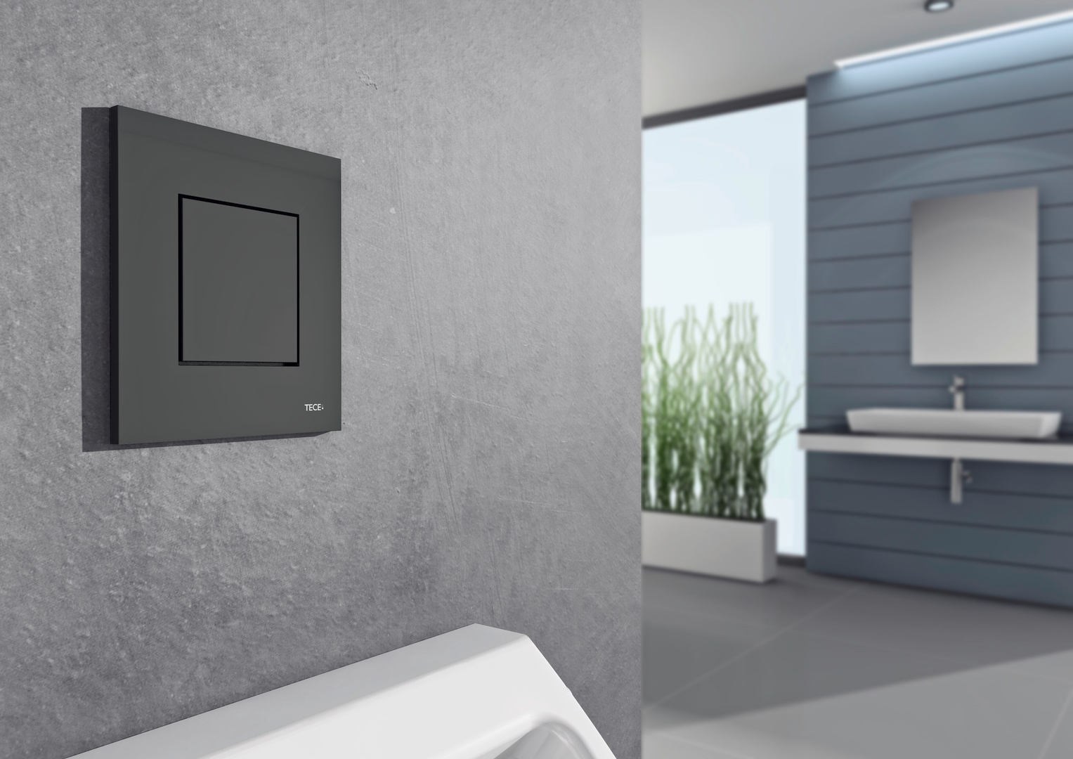 TECEnow Urinal-Betätigung Weiß