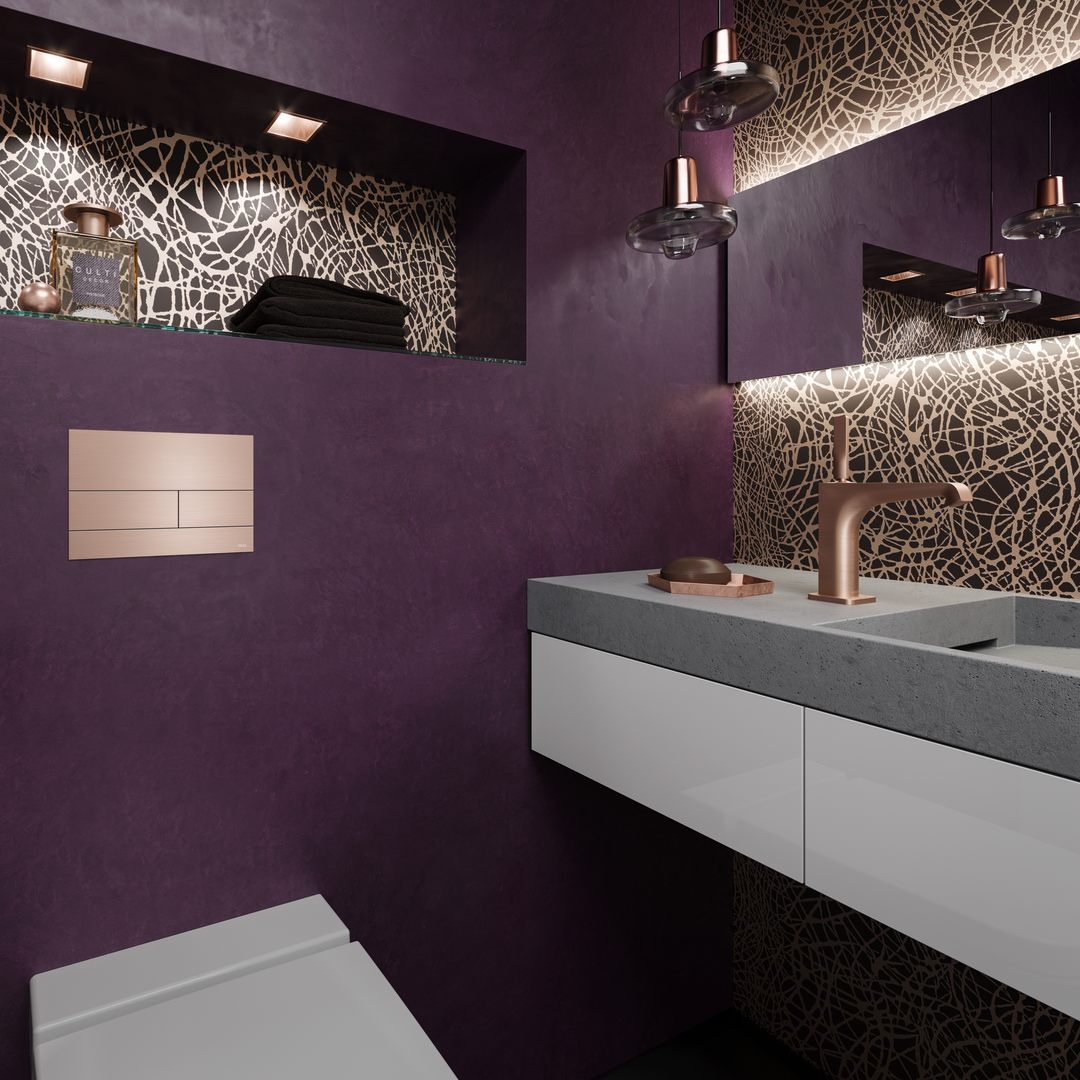 TECEsquare II Met. WC-Betätigungsplatte