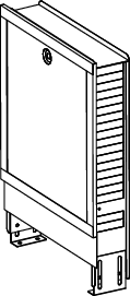 TECEfloor Komfort Verteilerschrank