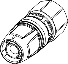 TECElogo-Push Übergangsmuffe TECElogo-Push Übergangsmuffe