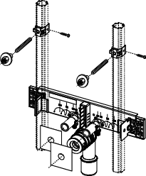 TECEprofil Anschlusseinheit für Wascht.