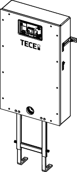TECEbox WC-Modul mit Uni-Spülkasten, mit TECEbox WC-Modul mit Uni-Spülkasten, mit