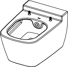 TECEone Dusch-WC, TECEone Dusch-WC,