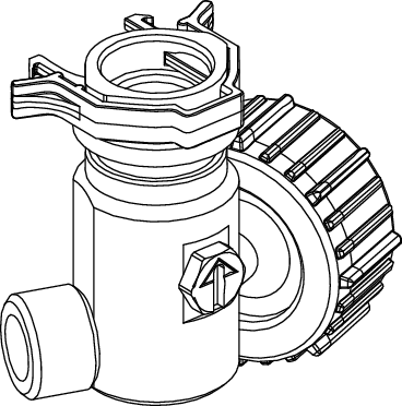 TECE-Absperrventil 4-Wege für TECEprofil