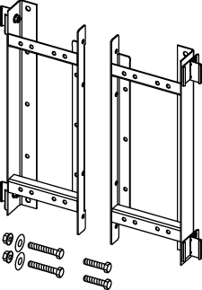 TECE-Ersatzteil Halterahmenset TECE-Ersatzteil Halterahmenset