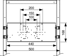 TECEprofil Armaturentraverse inkl. TECEprofil Armaturentraverse inkl.