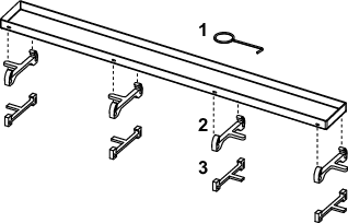 TECEdrainline Designrost "steel" Edelst.