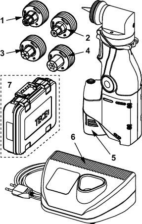 TECEflex RazFaz komp. Akkuaufweitwerkz.