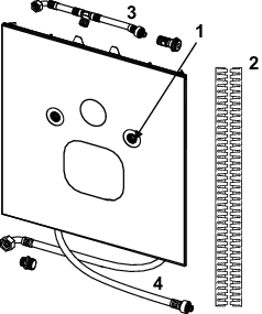TECElux WC-Glasplatte