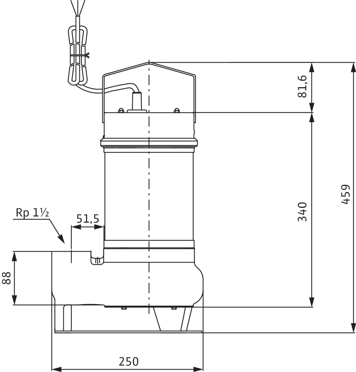 Wilo Abwasser-Tauchmotorpumpe Wilo Abwasser-Tauchmotorpumpe