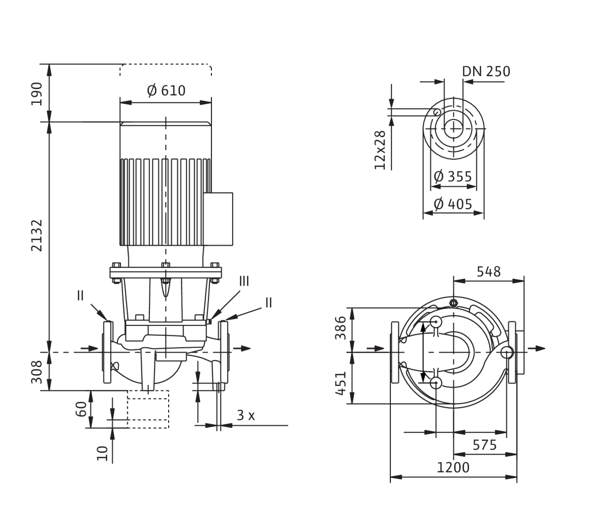 Wilo Trockenläufer-Standard-Einzelpumpe