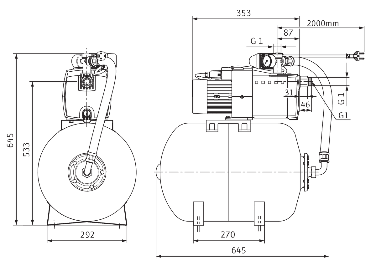 Wilo Hochdruck-Kreiselpumpe Wilo Hochdruck-Kreiselpumpe