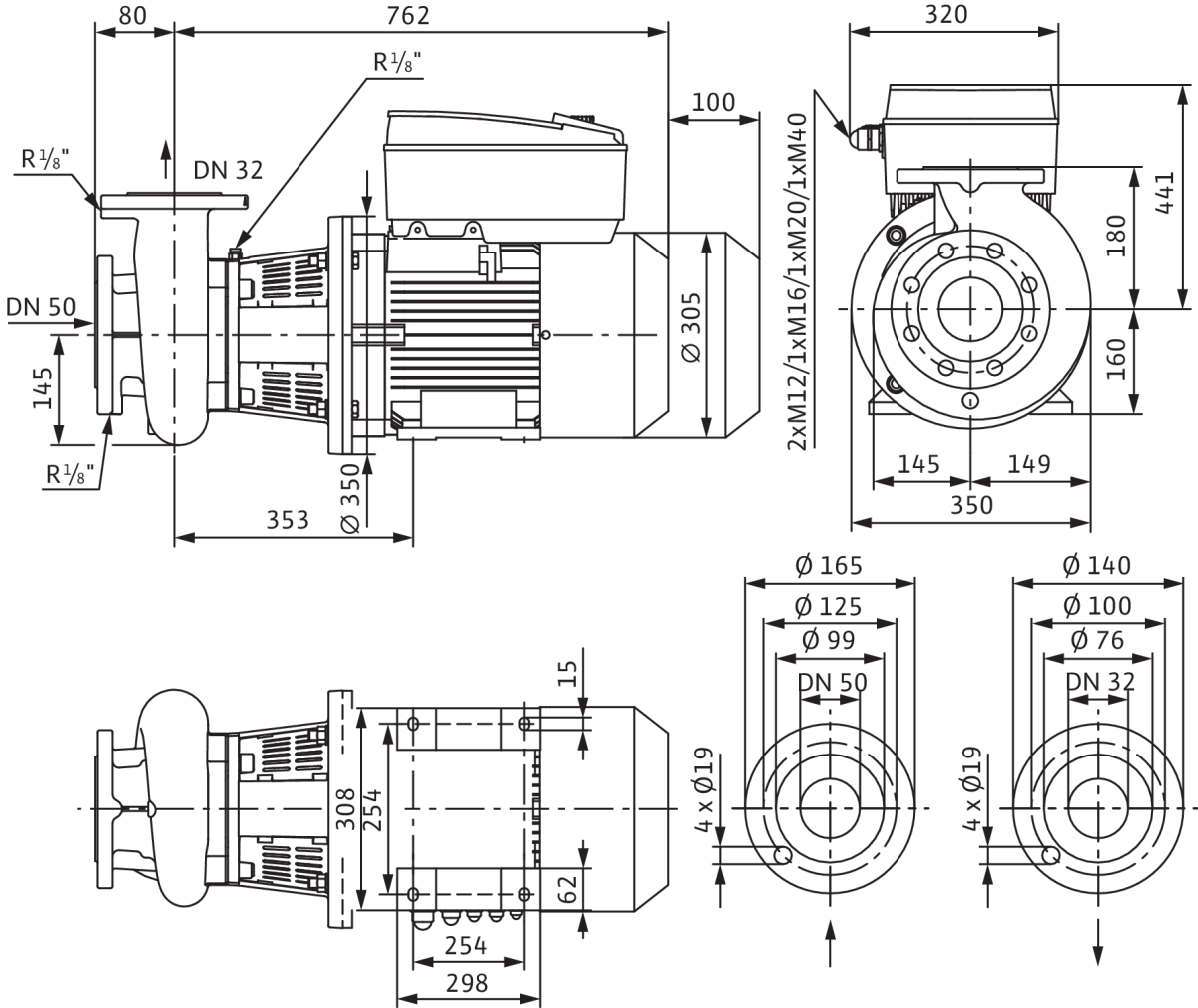 Wilo Trockenläufer-Energiespar-Einzelp.