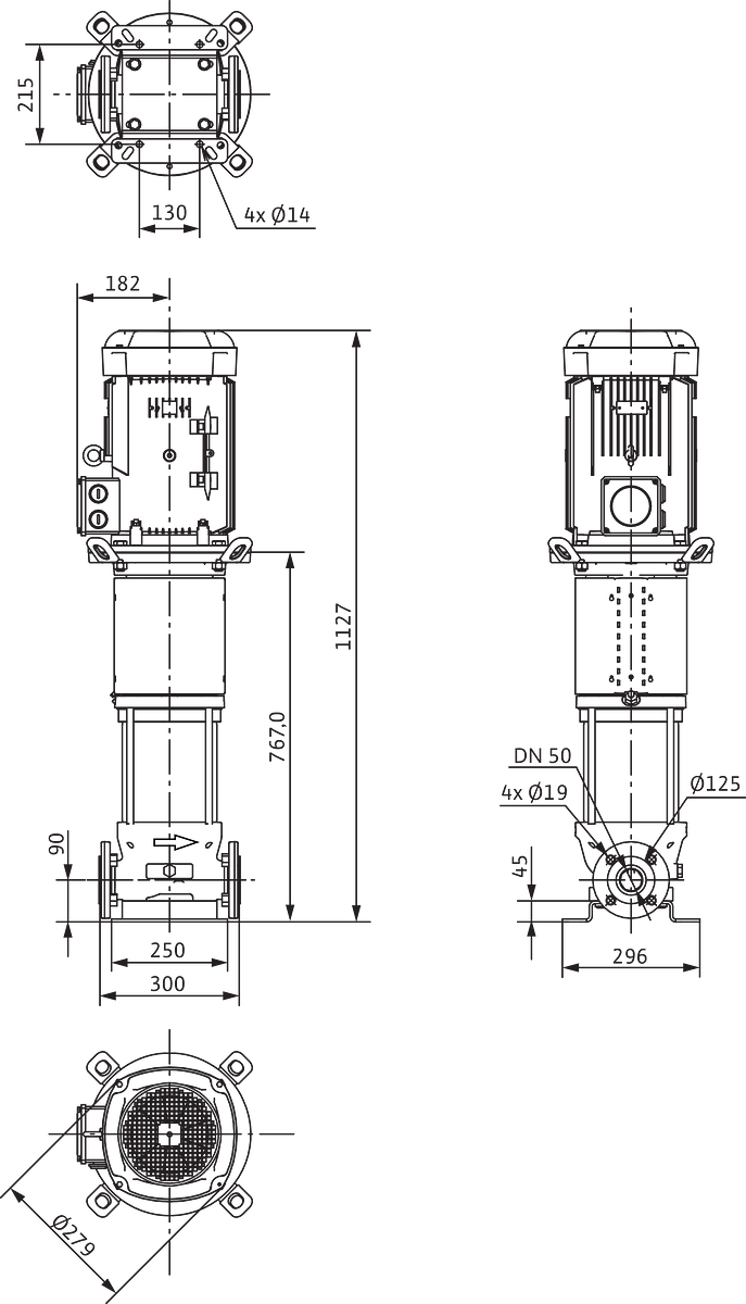 Wilo Hochdruck-Kreiselpumpe Wilo Hochdruck-Kreiselpumpe